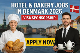 Hotel and Bakery Jobs in Copenhagen, Denmark with Visa Sponsorship 2026